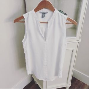 H&M blouse white sz 2 NWOT